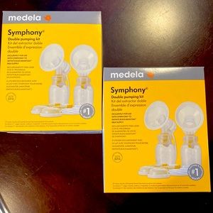Medela Symphony Double Pumping Kit SEALED! NWT 2 KITS